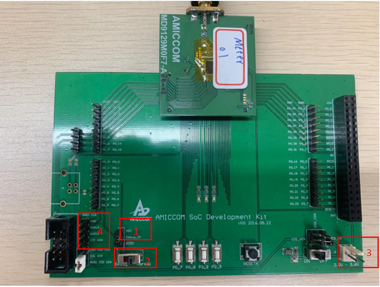 Amiccom M0 DVP Board介紹 & 安裝Amiccom M0核 Driver & Use Amiccom Demo Code