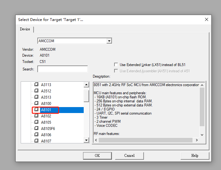 如何讀出 Flash 中 hex File (以A8101為例)